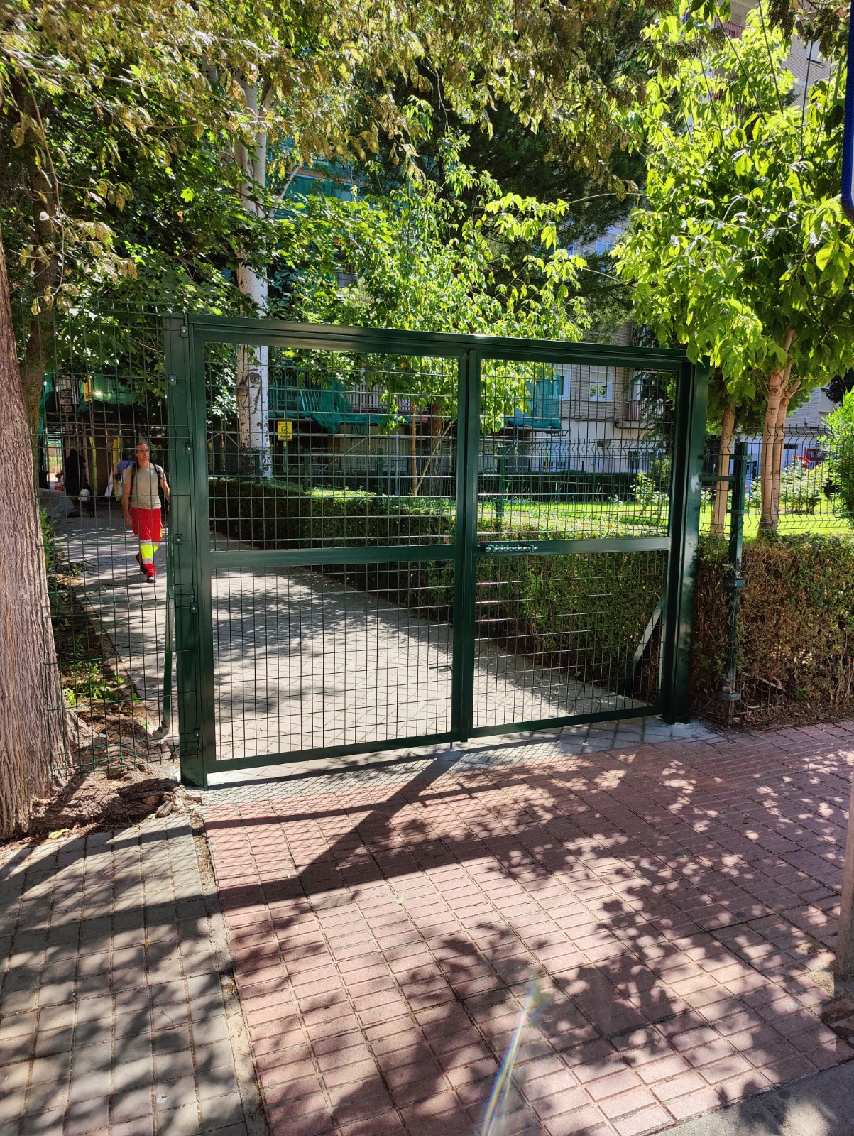 Reparación de malla